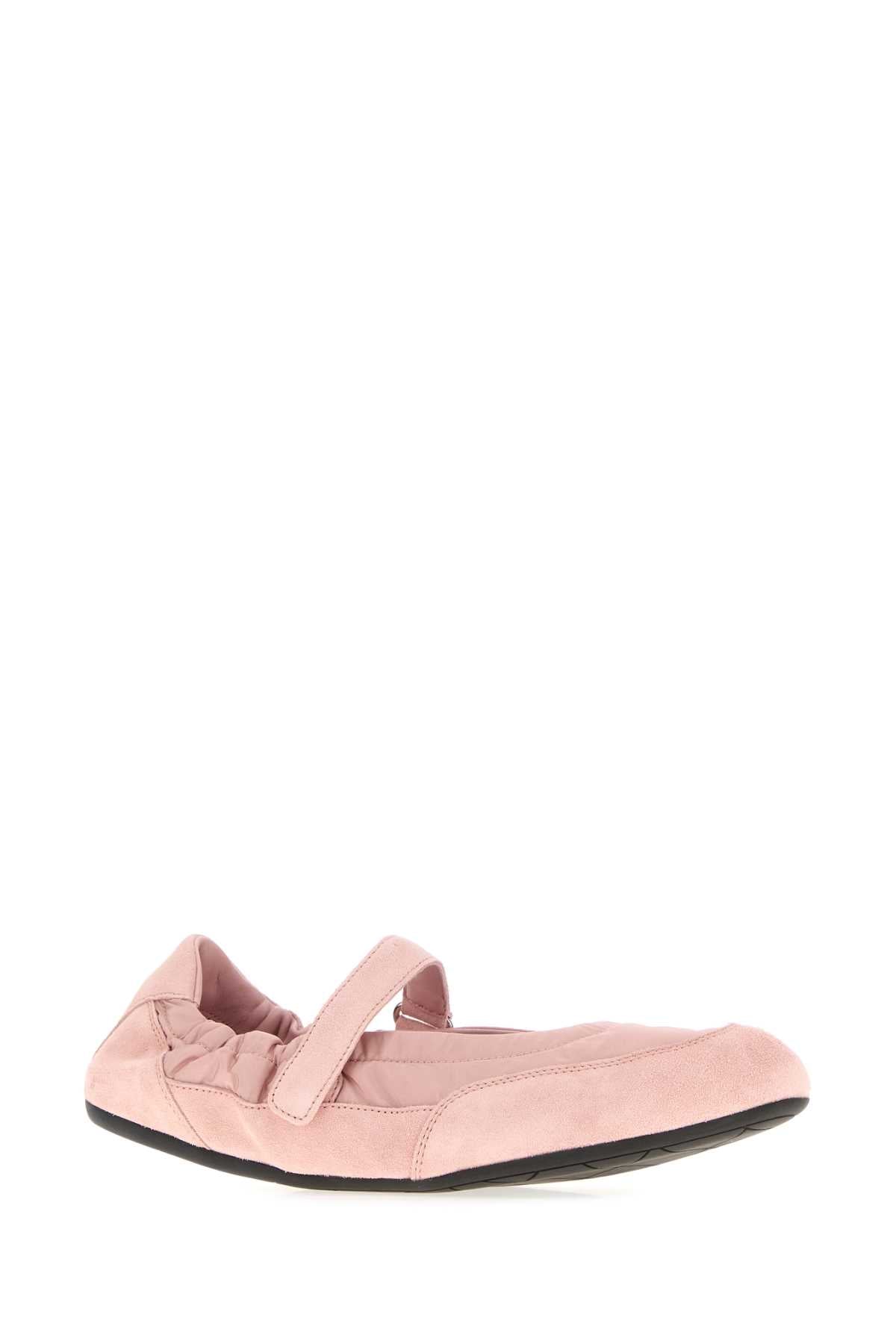 PRADA Re-Nylon and Suede Ballerinas - Women’s Size Options Available
