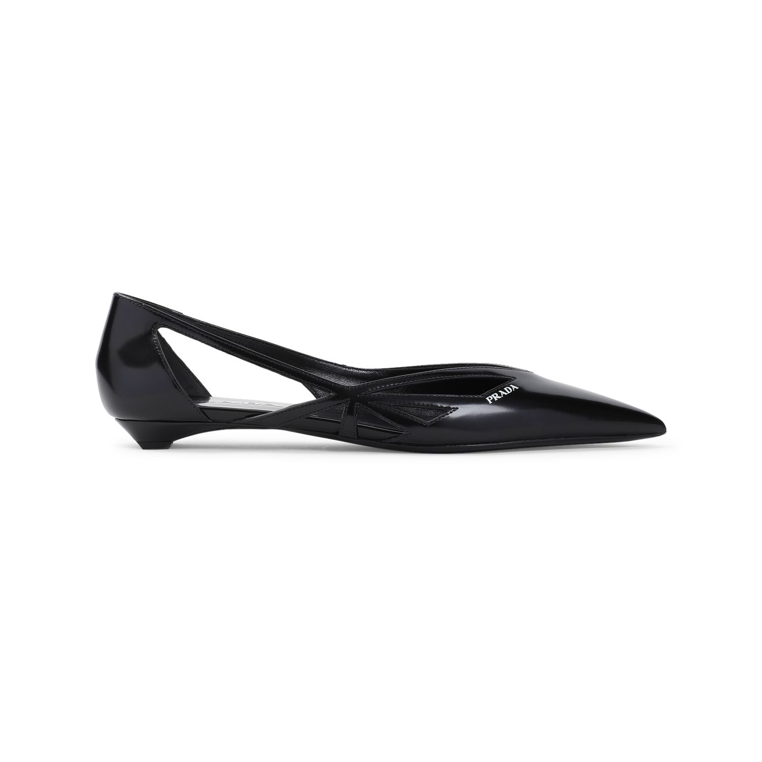 PRADA Elegant Leather Ballerinas for Women