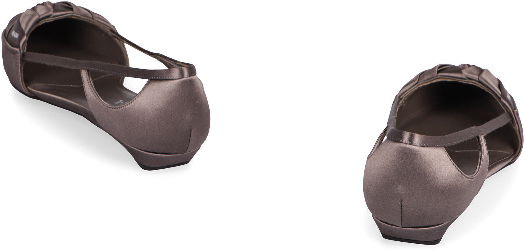 PRADA Satin Ballerinas for Women - Fall/Winter 2025