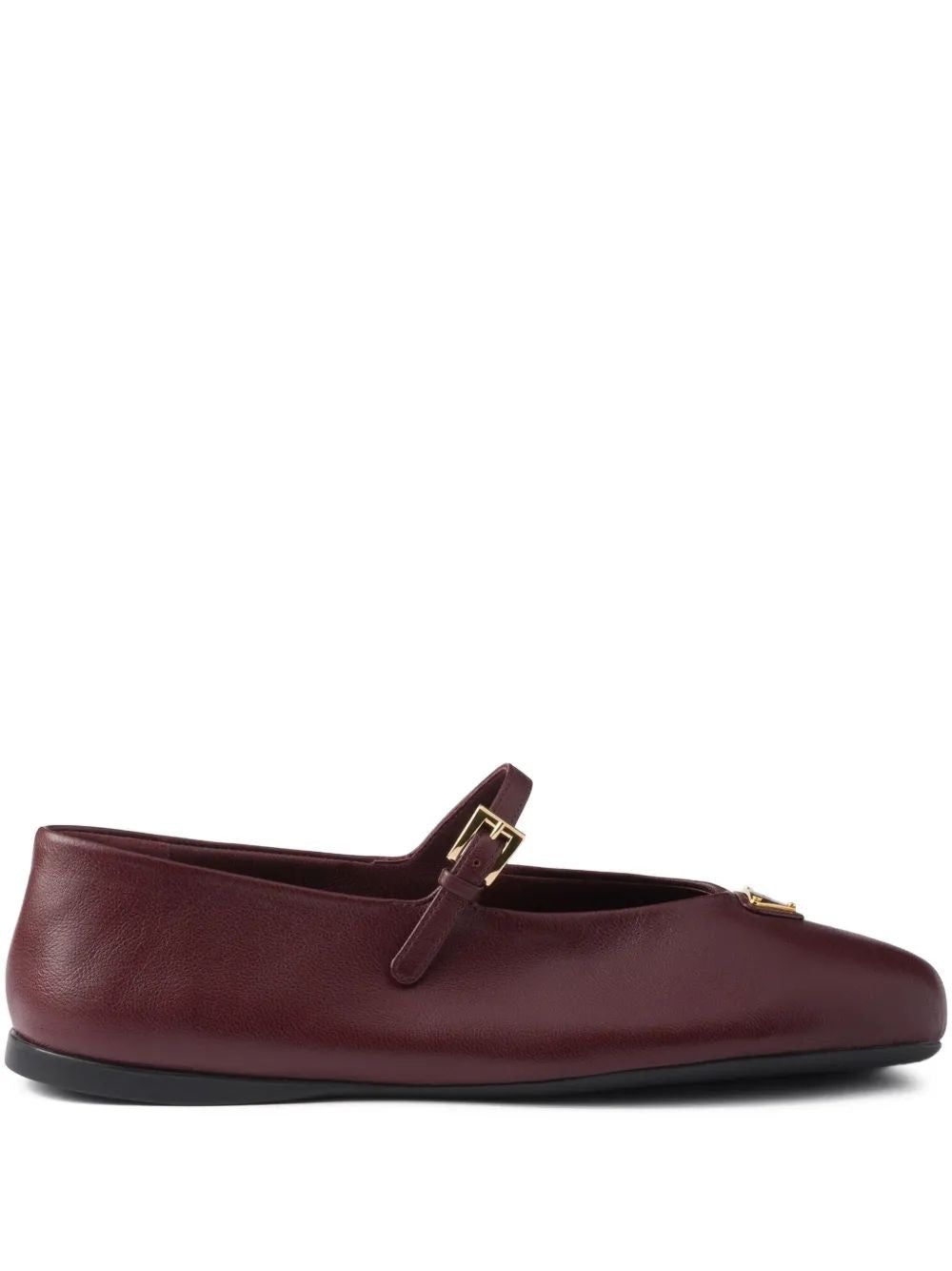 PRADA Stylish Women's Leather Ballerina Flats