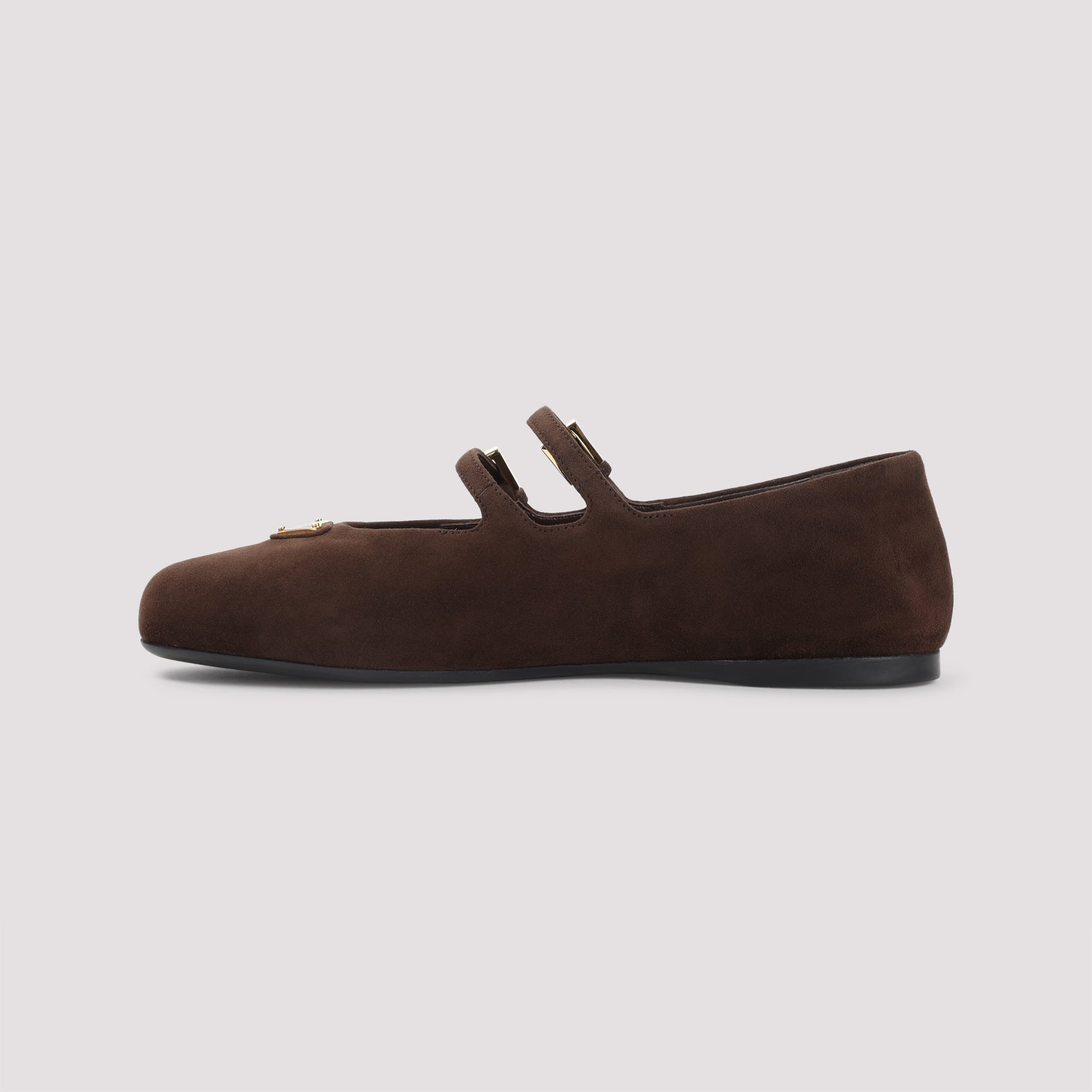 PRADA Suede Leather Ballerinas for Women