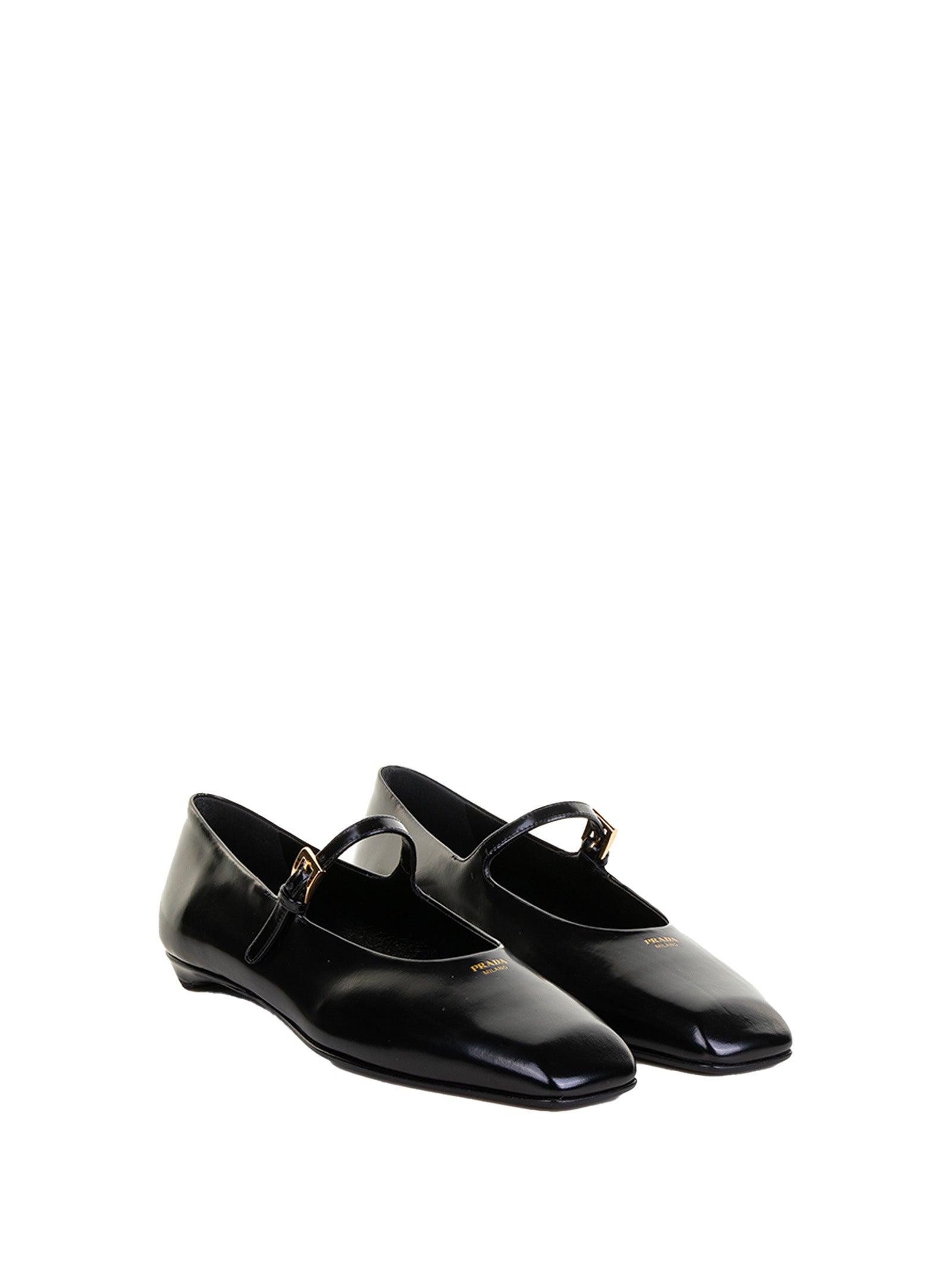 PRADA Elegantly Crafted Ballerina Mary Jane Shoes