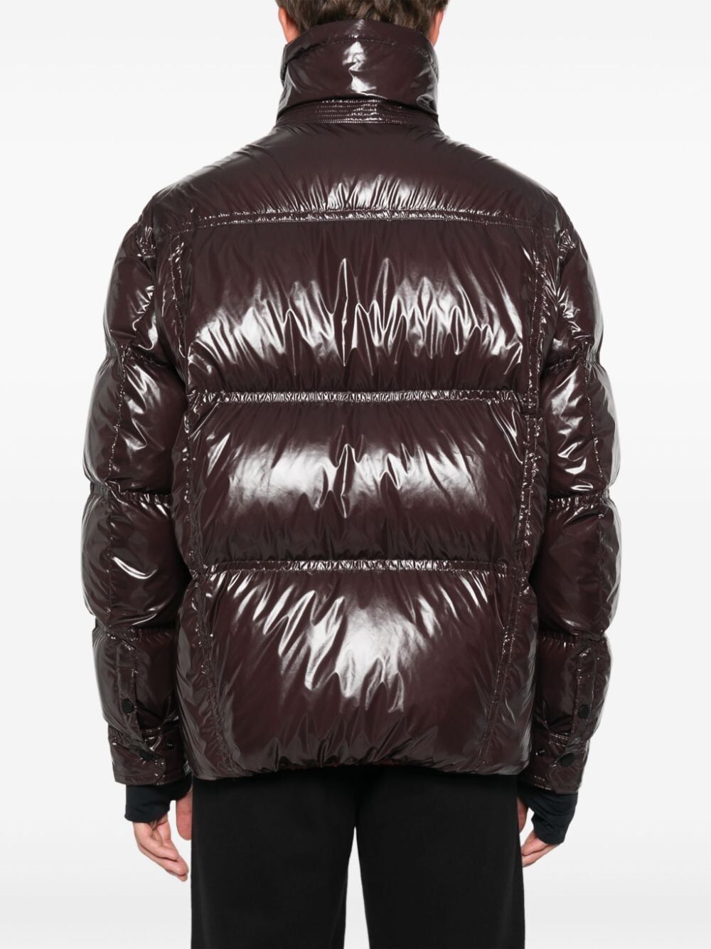 MONCLER Glossy Finish Down Jacket for Men - FW24 Collection