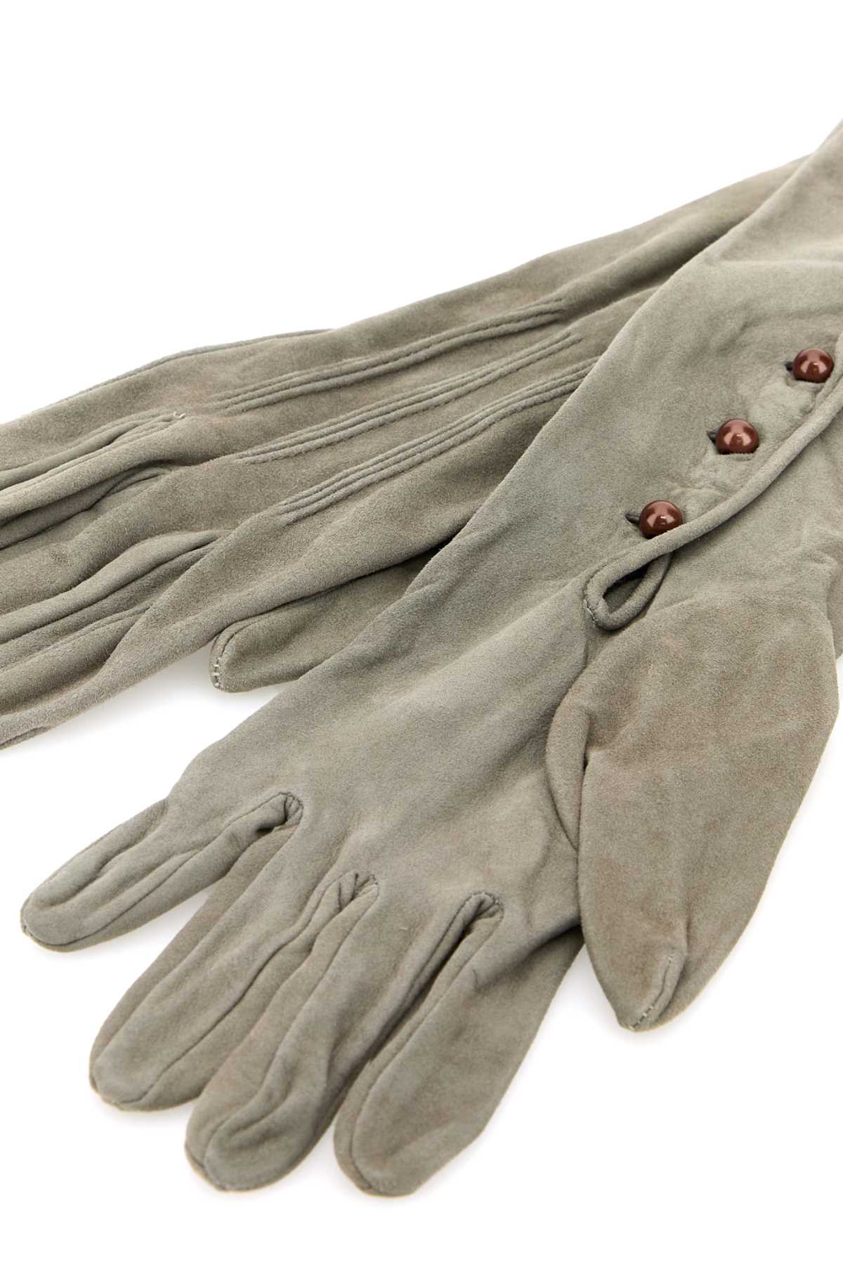PRADA Long Suede Gloves for Women