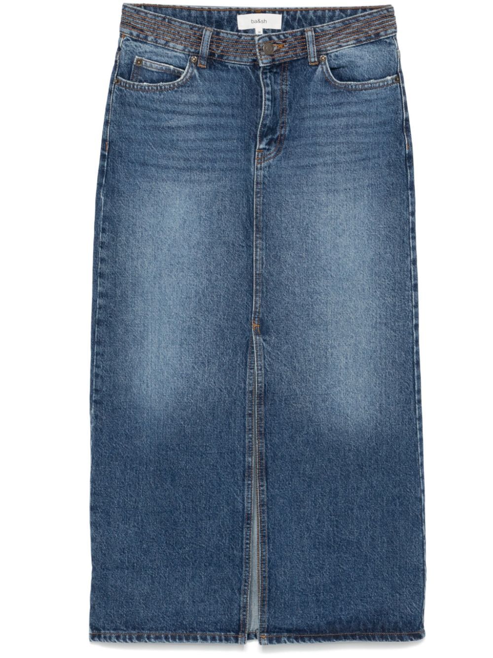BA&SH Denim Skirt - Mini Style for Women