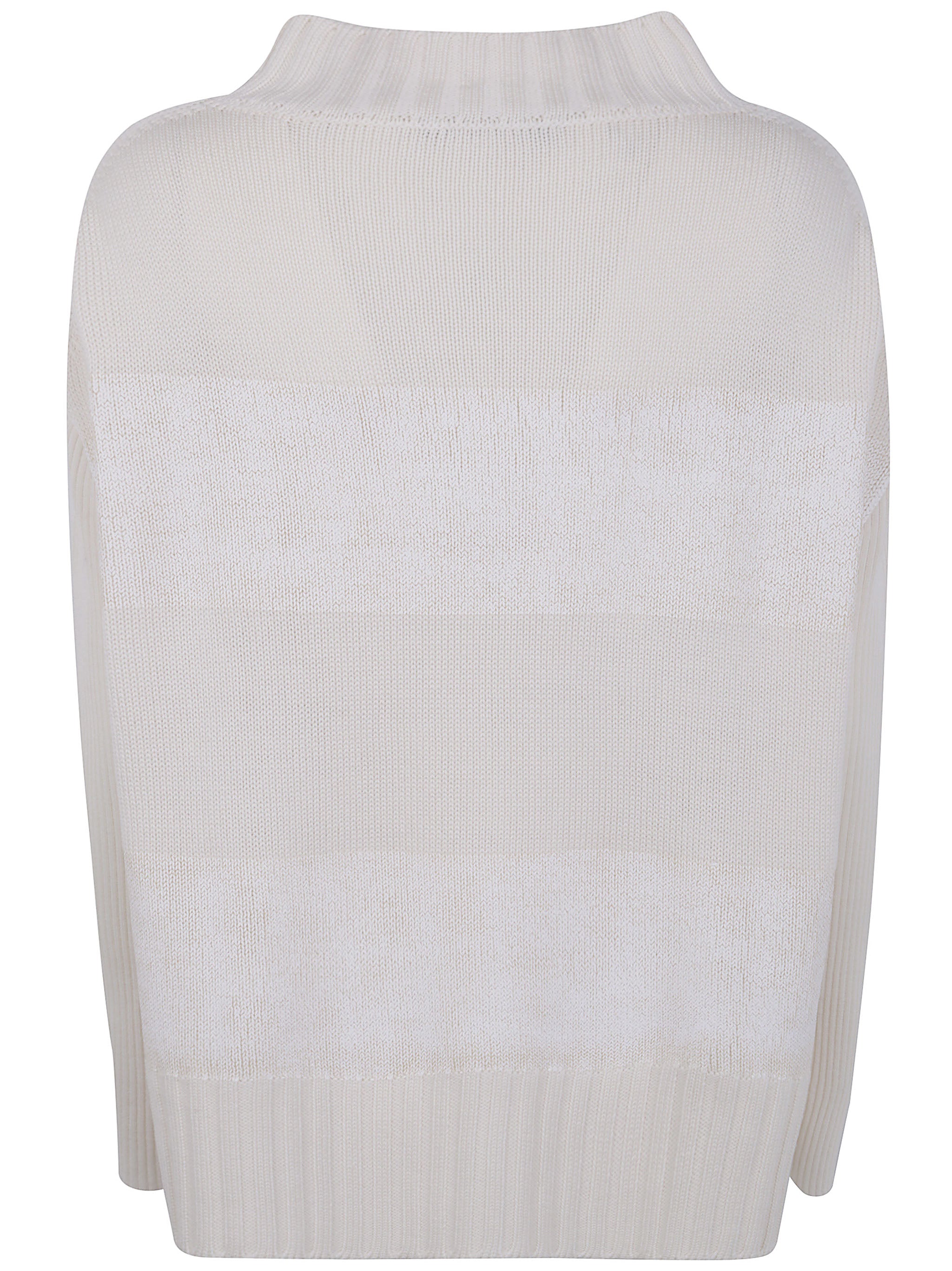 PIERANTONIO GASPARI Satin Stripes Pullover