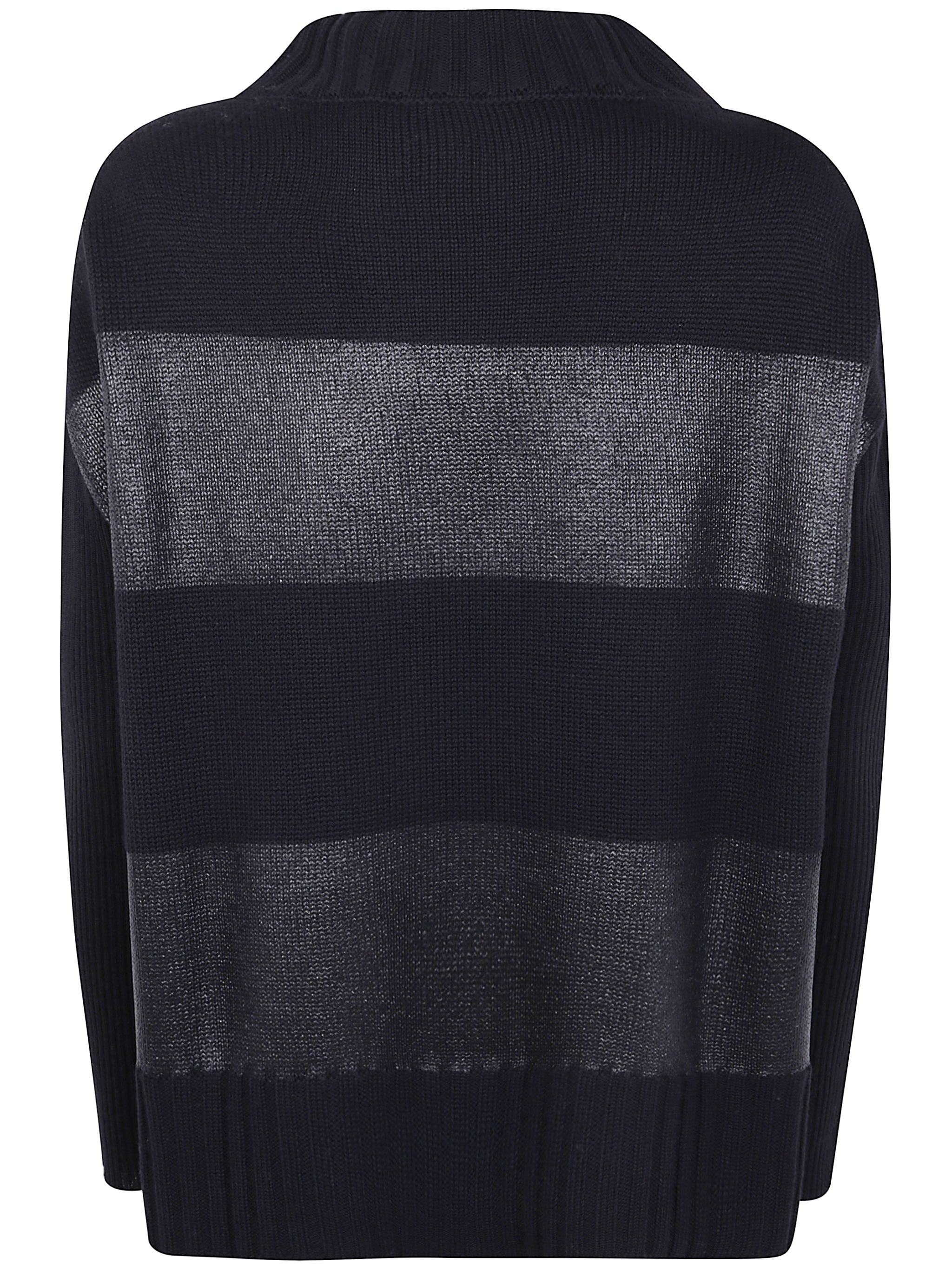 PIERANTONIO GASPARI Satin Stripes Pullover for Women