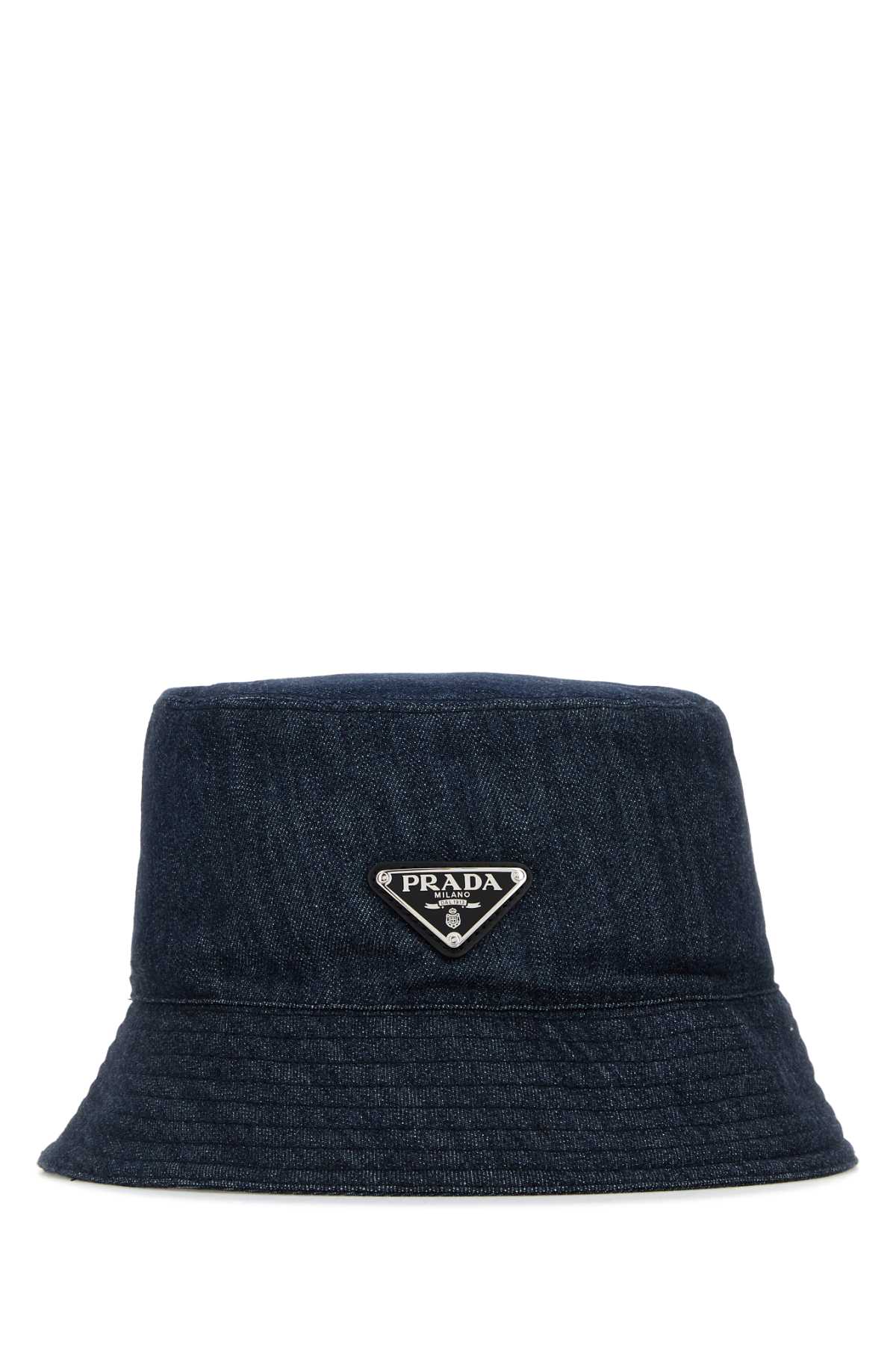 PRADA Denim Bucket Hat for Women