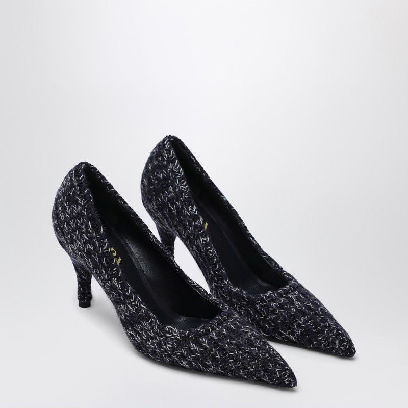 PRADA Knit DéCOLLETé Pointed High Heel Pumps for Women