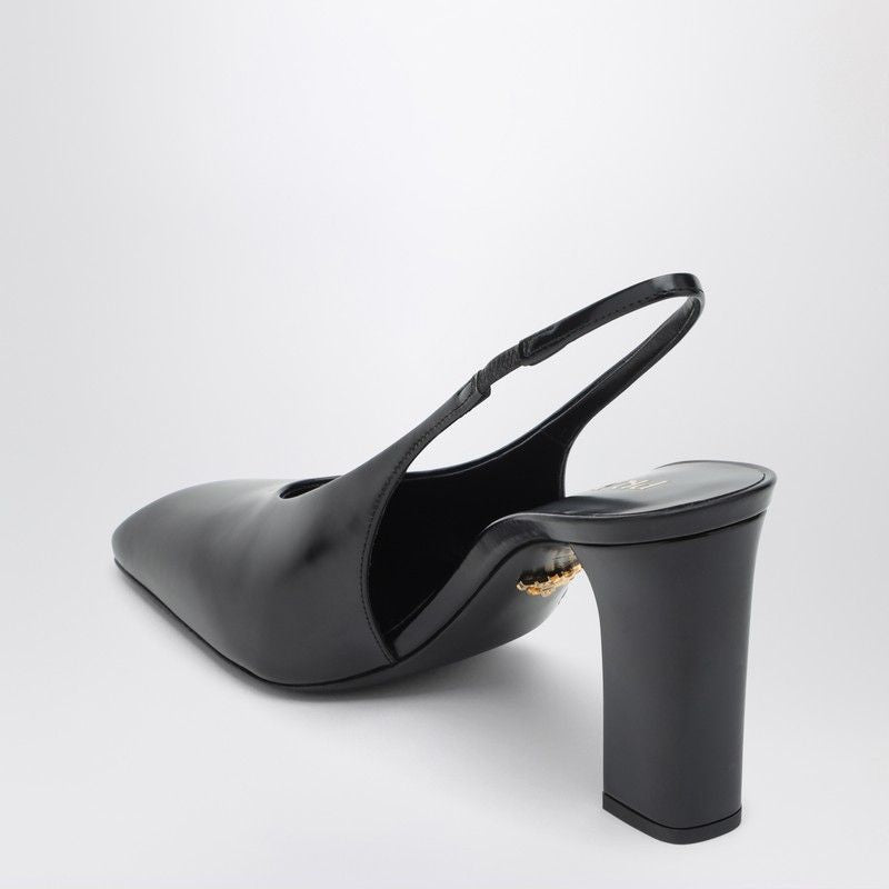 PRADA Slingback Pumps with High Wrapped Heel