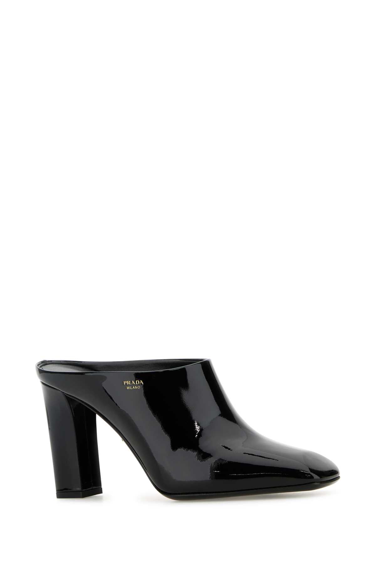 PRADA Leather Flat Sabots for Women