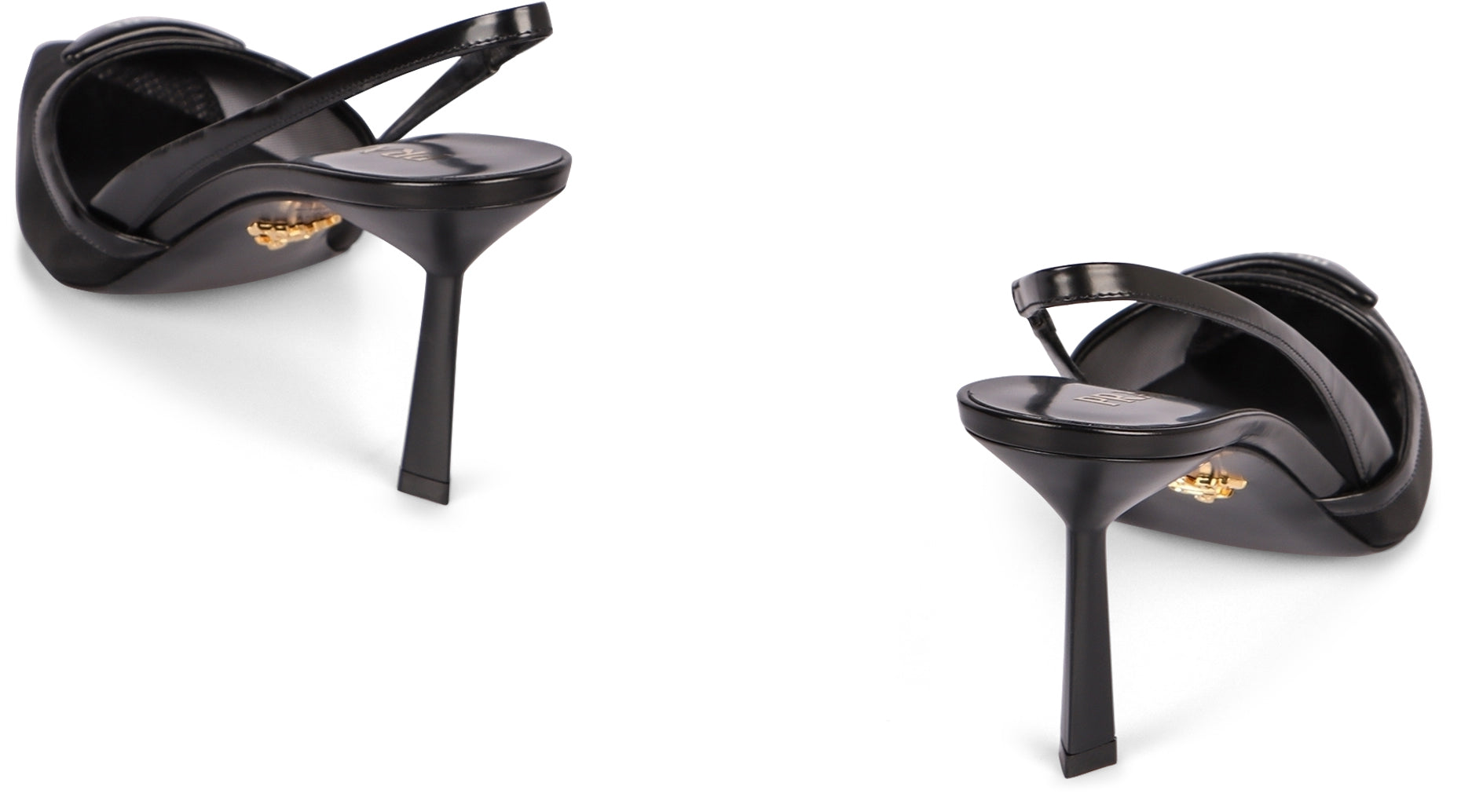 PRADA Elegant Mesh Slingback Pumps - SS25