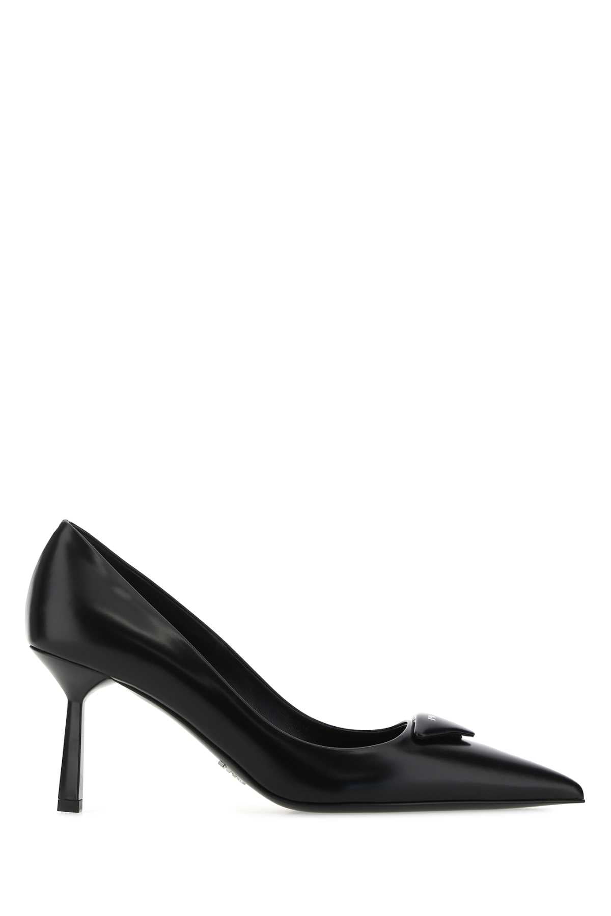 PRADA Leather Pumps with Pointy Toe