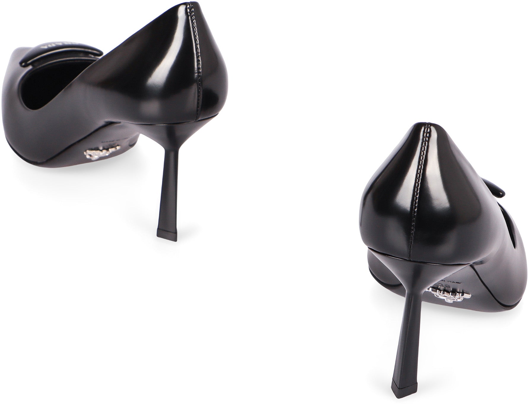 PRADA Leather Pumps with Pointy Toe
