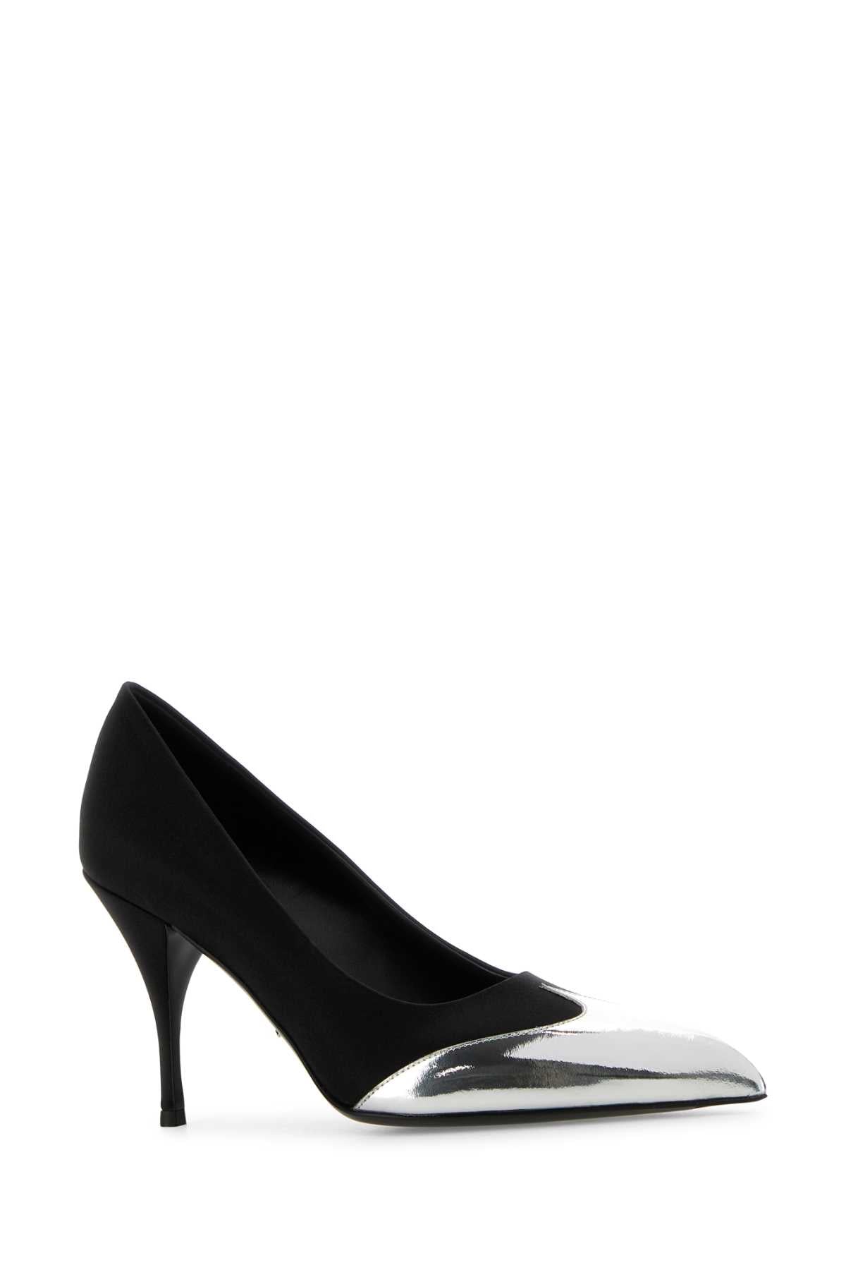 PRADA Elegant Satin Pumps for Women - Decollete Design