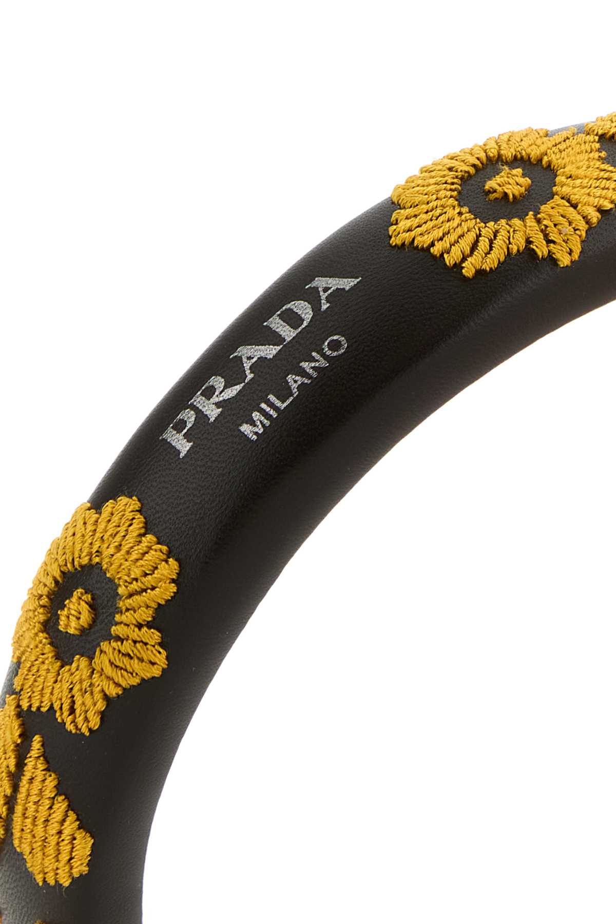PRADA Nappa Leather Hairband