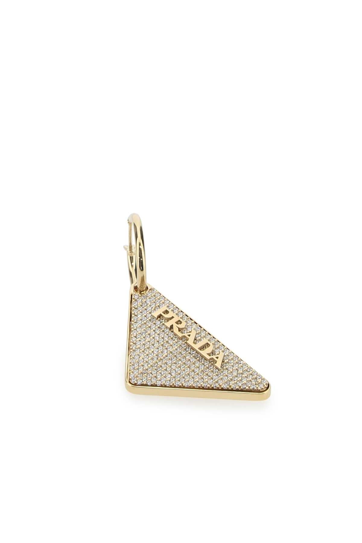 PRADA Single Right Symbol Earring