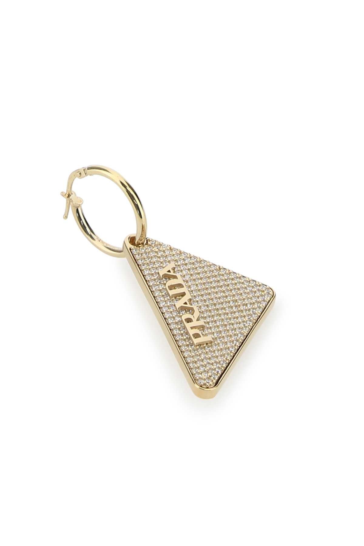 PRADA 925 Silver Symbol Single Earring