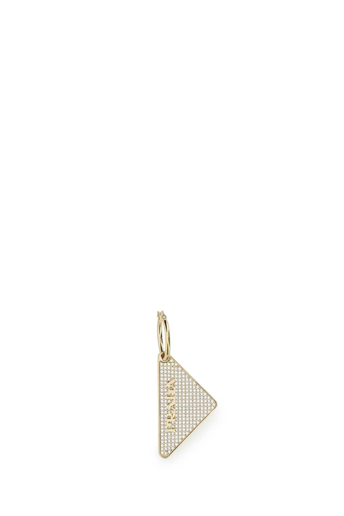 PRADA 925 Silver Symbol Single Earring