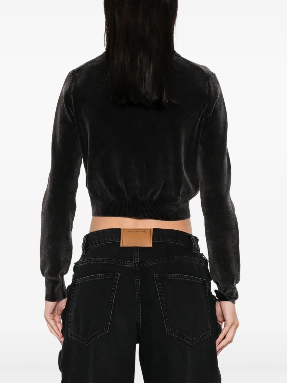 ALEXANDER WANG Button-Up Cardigan with Collar - Women