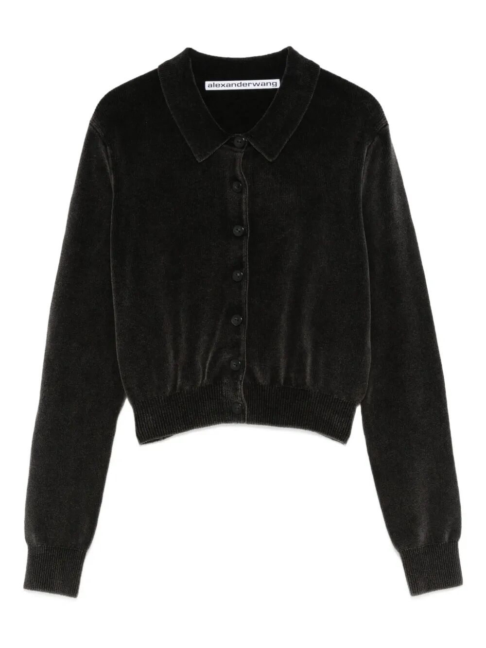 ALEXANDER WANG Button-Up Cardigan with Collar - Women