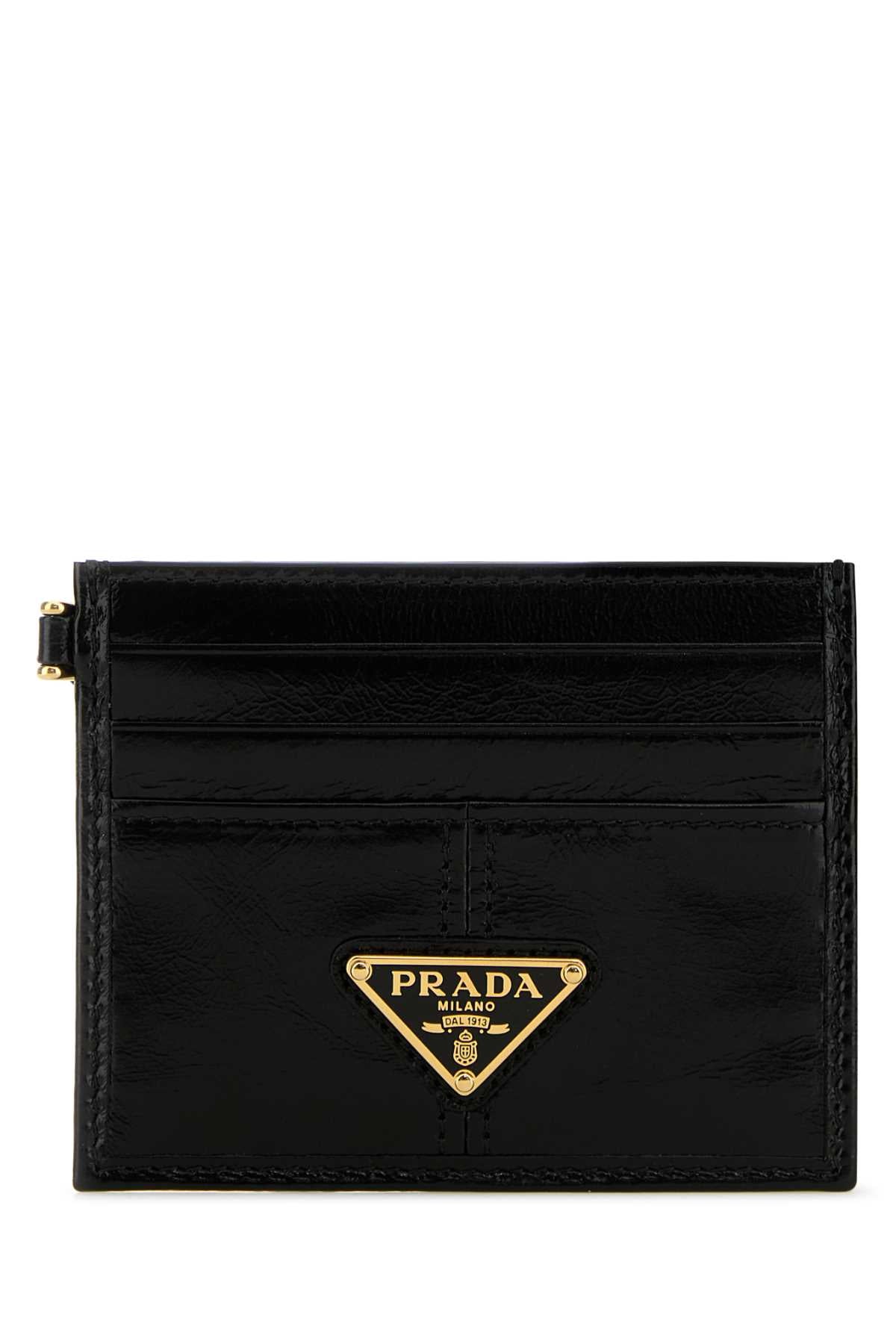 PRADA Mini Leather Card Holder for Women