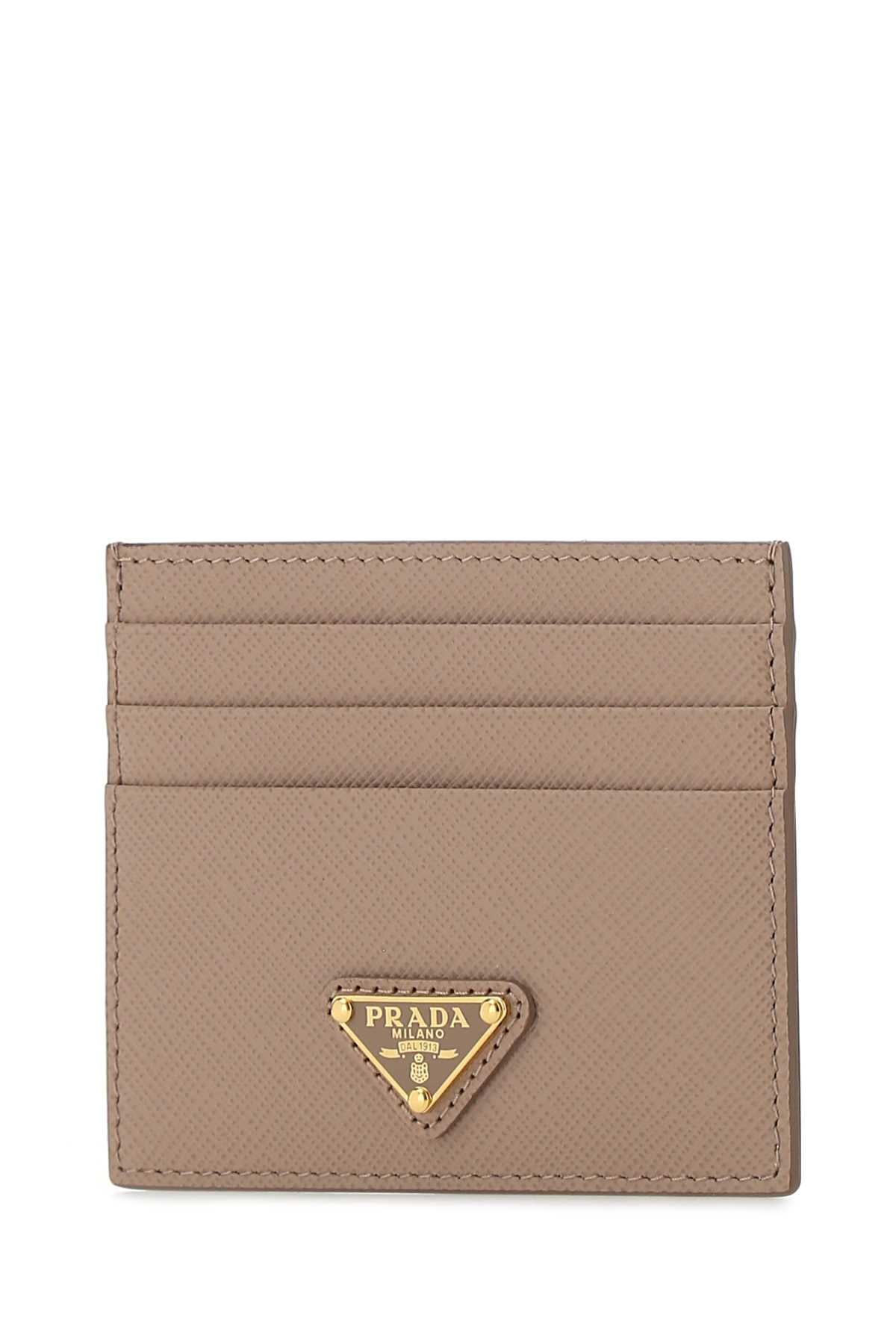 PRADA Mini Saffiano Leather Card Case