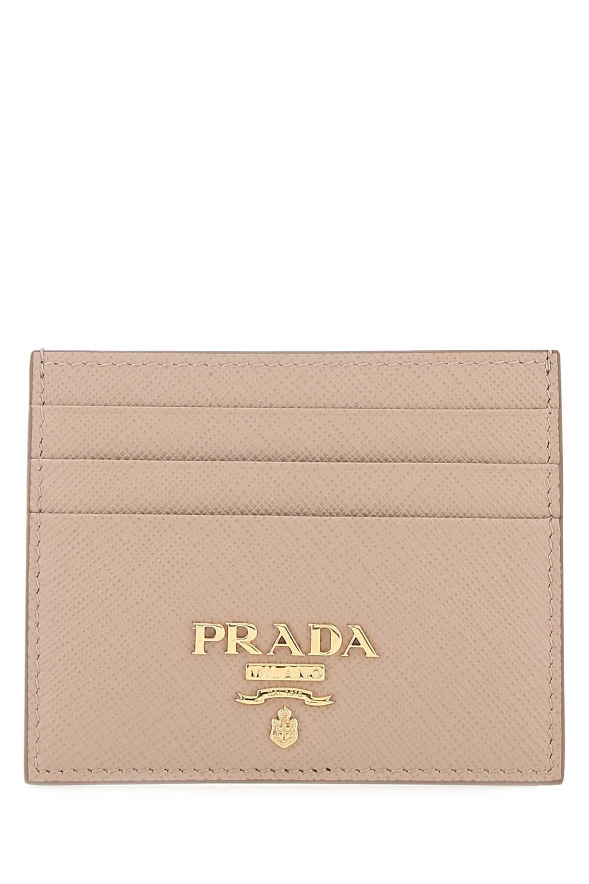 PRADA Mini Leather Card Holder