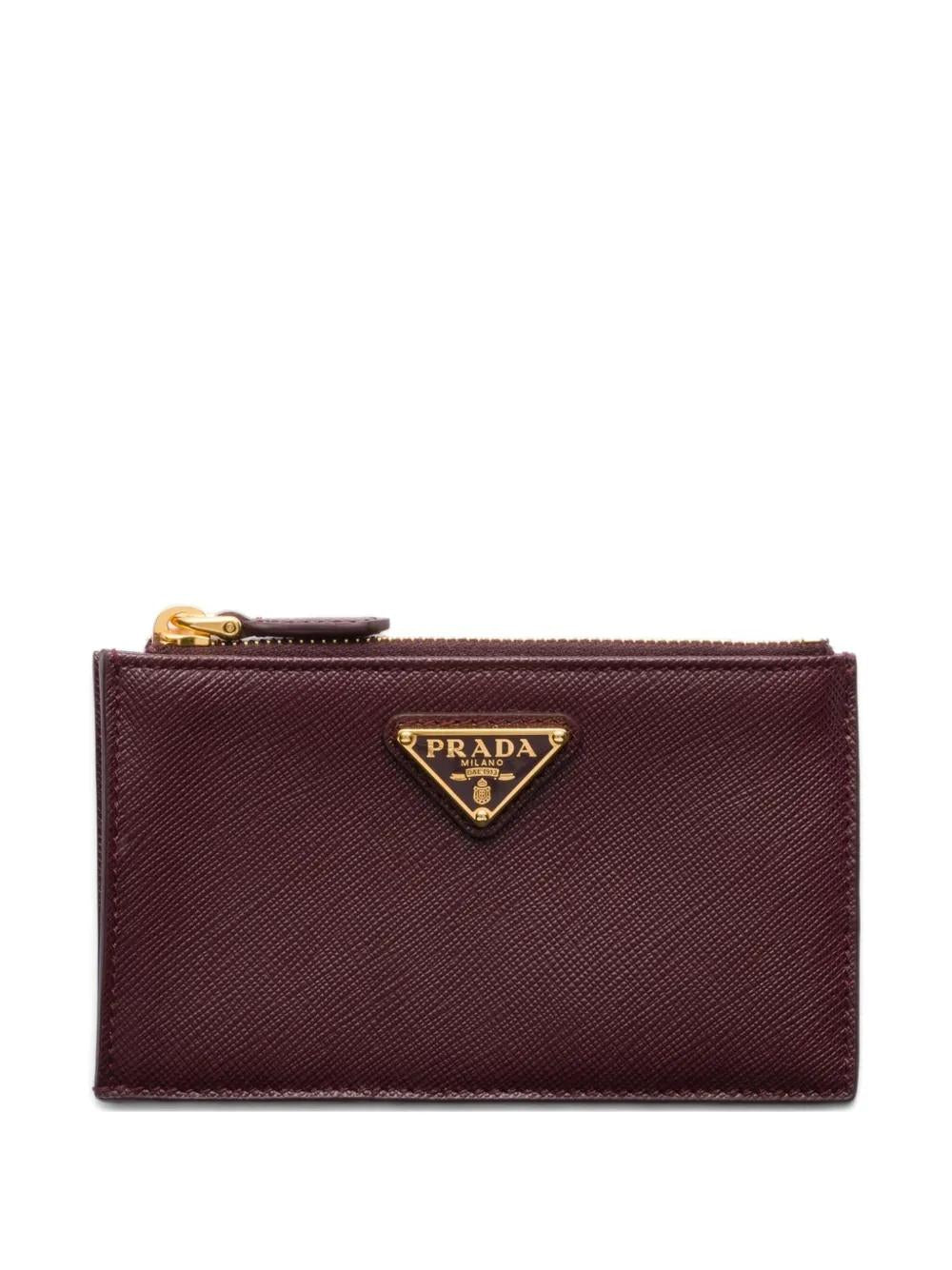 PRADA Mini Leather Cardholder