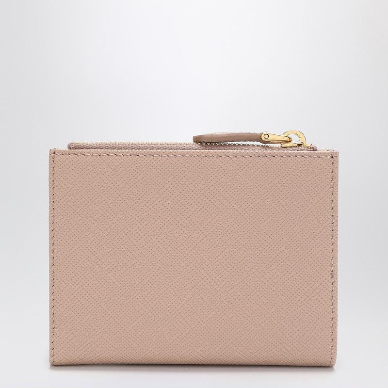 PRADA Mini Saffiano Leather Wallet