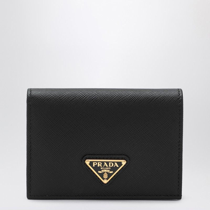 PRADA Mini Saffiano Leather Wallet