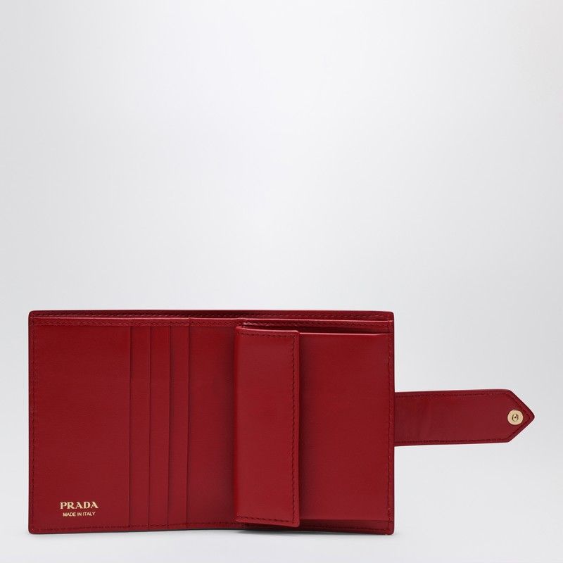 PRADA Mini Saffiano Leather Wallet