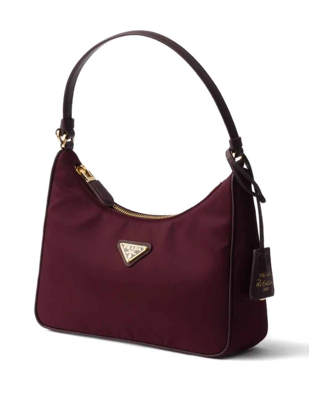 PRADA Triangle Logo Mini Handbag