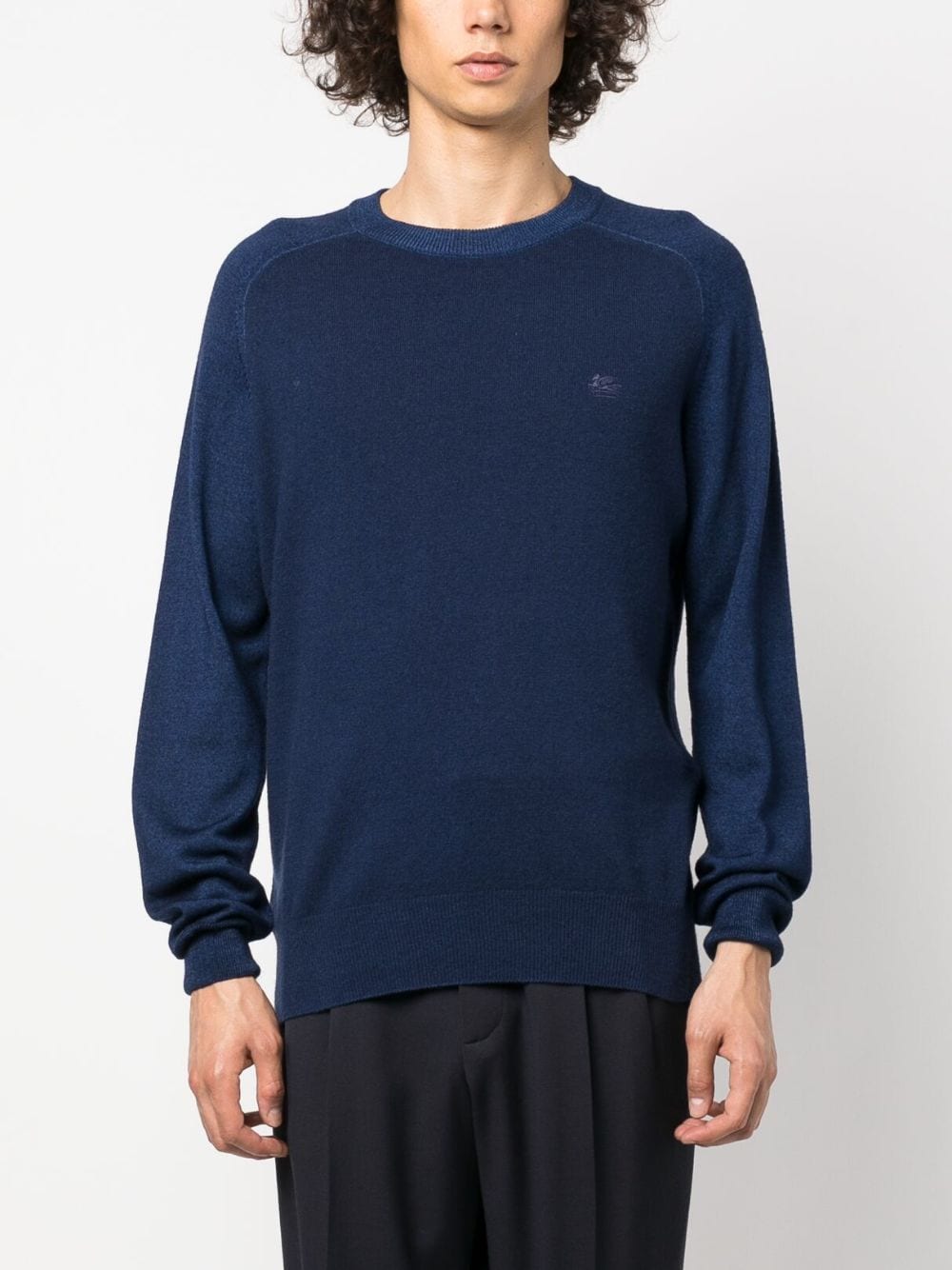 ETRO Classic Neck Sweater for Men, FW24