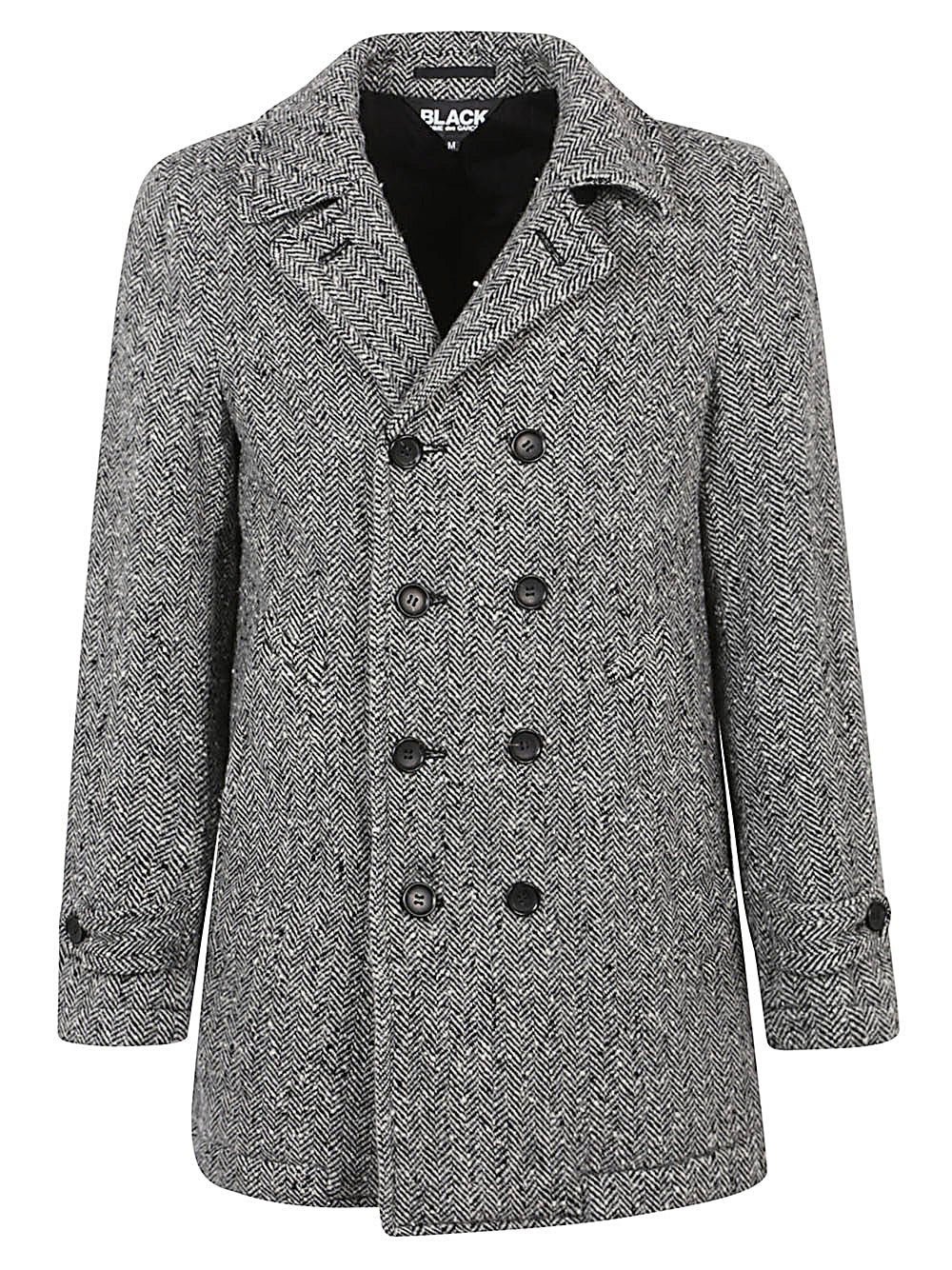 COMME DES GARÇONS Men's Wool Double-Breasted Jacket