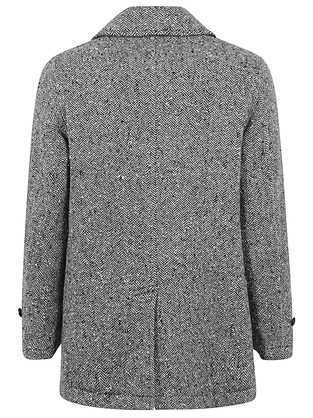 COMME DES GARÇONS Men's Wool Double-Breasted Jacket