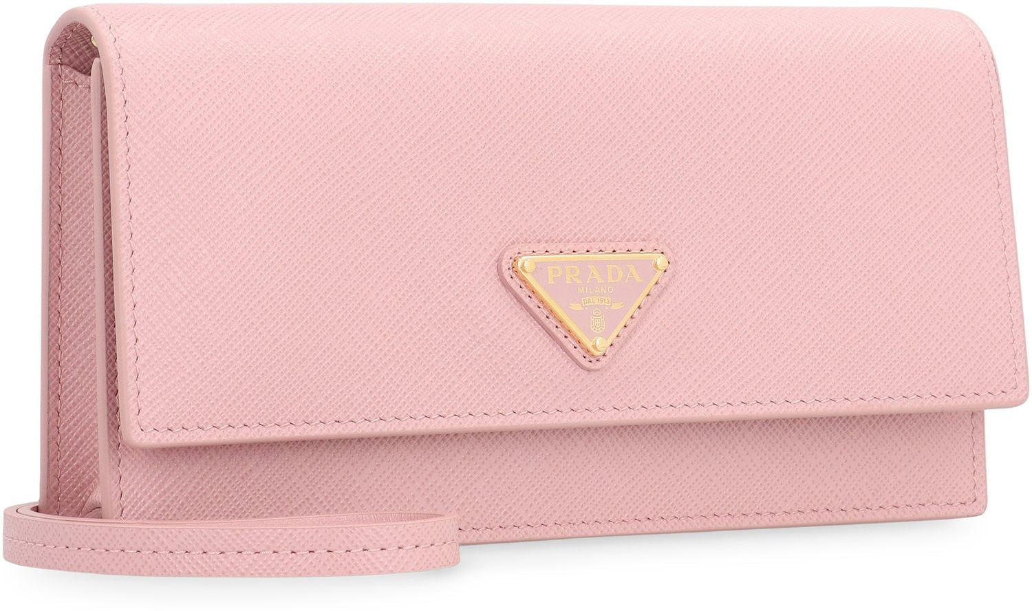 PRADA Mini Leather Clutch