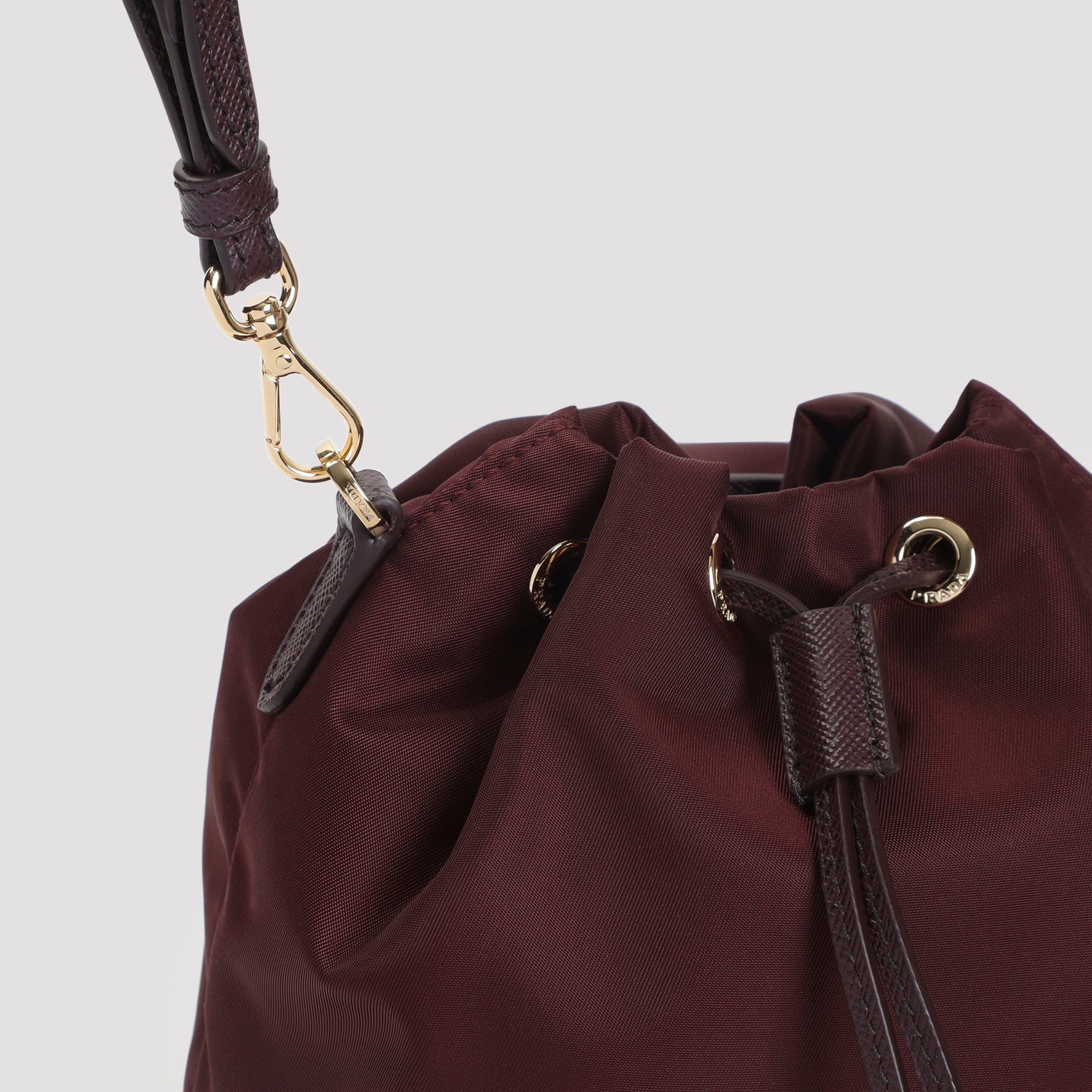 PRADA Eco-Chic Mini Pouch Handbag - 15cm x 23cm x 10cm