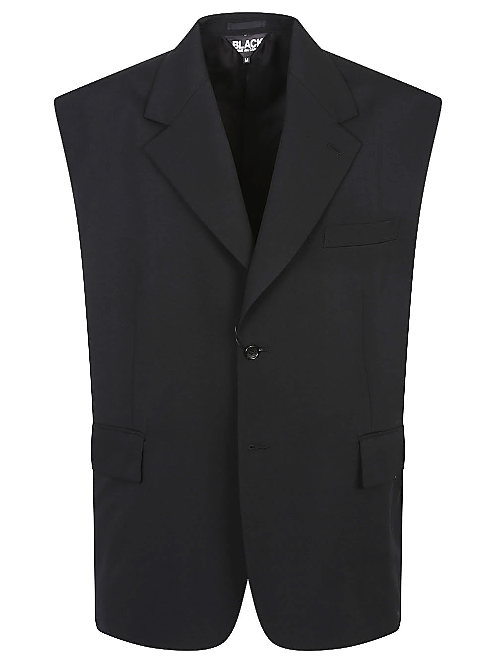 COMME DES GARÇONS Wool Sleeveless Blazer Vest for Men