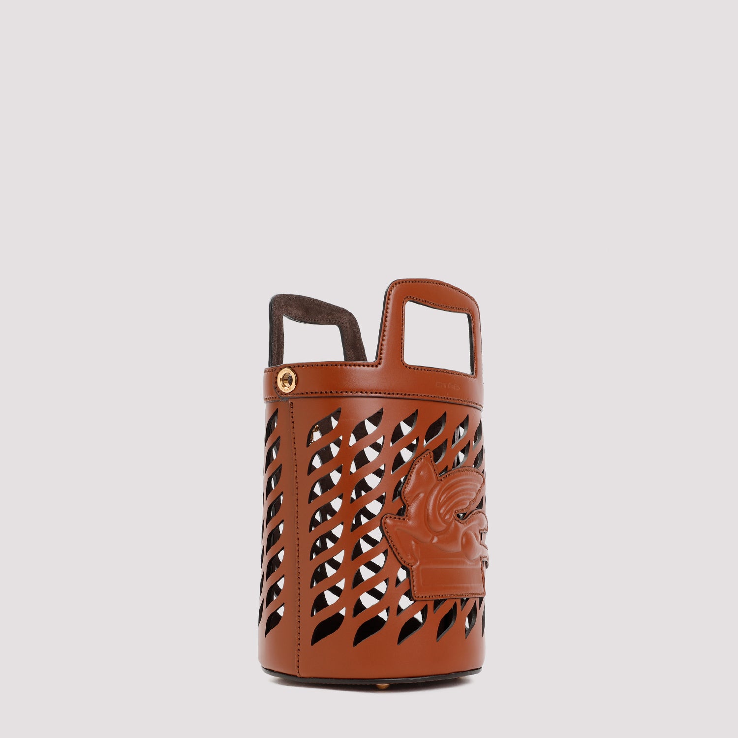 ETRO Mini Leather Bucket Handbag