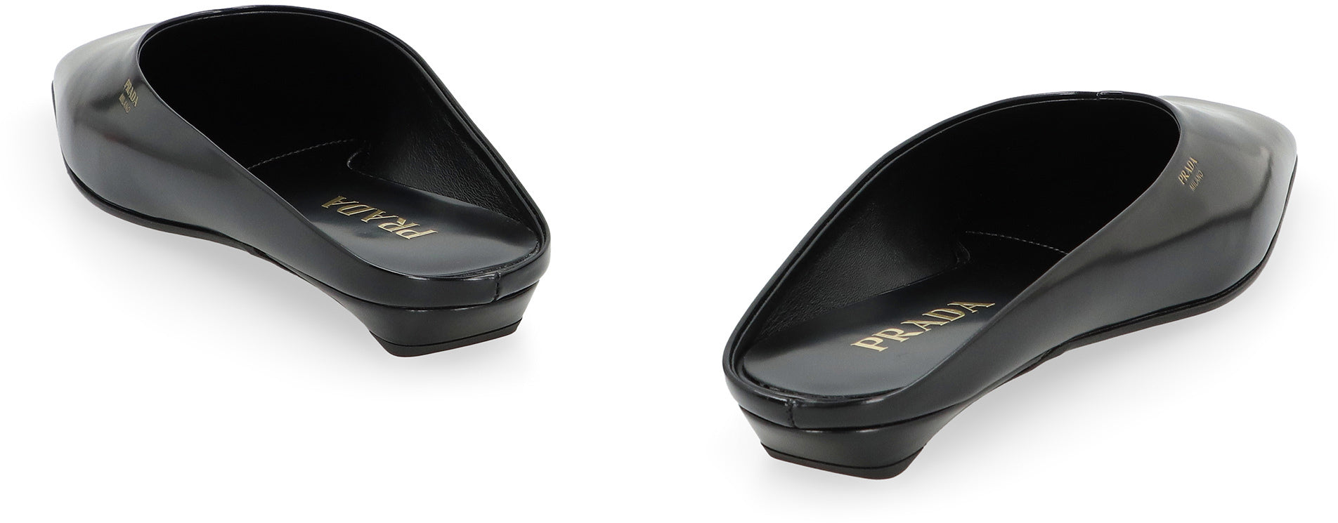 PRADA Chic Leather Slippers for Women - SS25