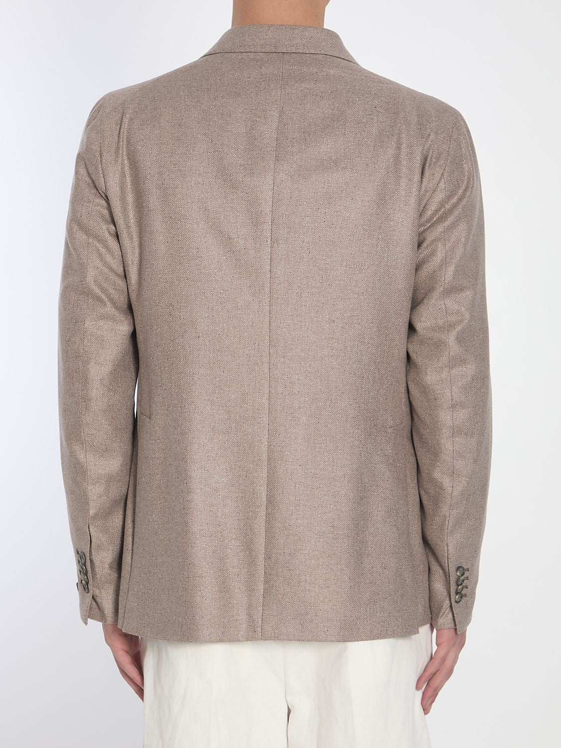 TAGLIATORE Double-Breasted Silk Jacket (IT 52)