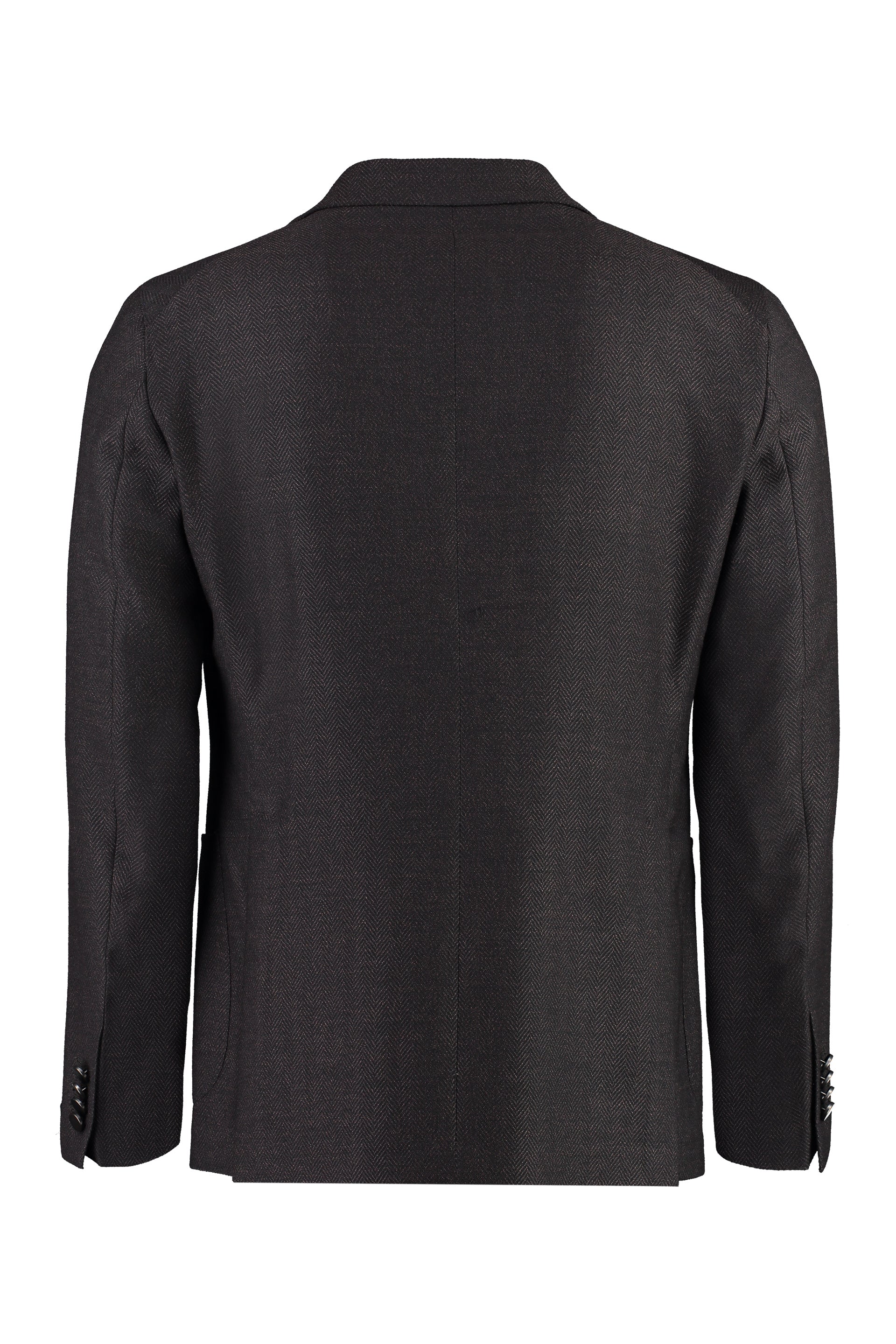 TAGLIATORE Single-Breasted Virgin Wool Jacket