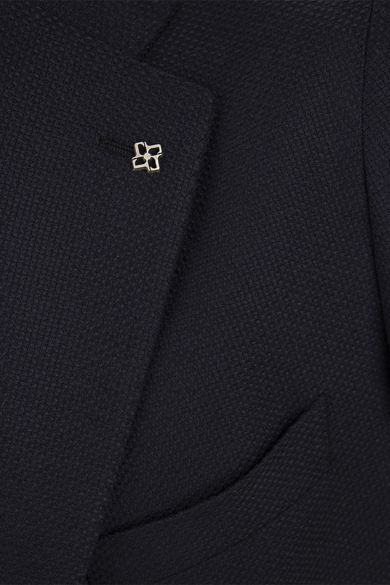 TAGLIATORE Men's Virgin Wool Jacket with Two-Button Closure