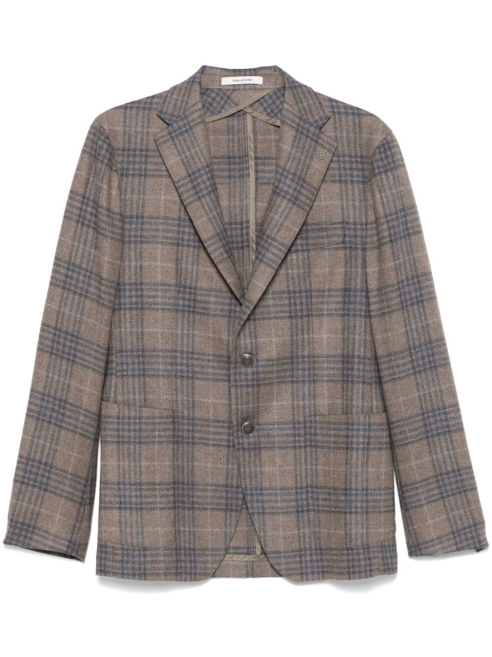 TAGLIATORE Men's Single Breasted Wool Jacket
