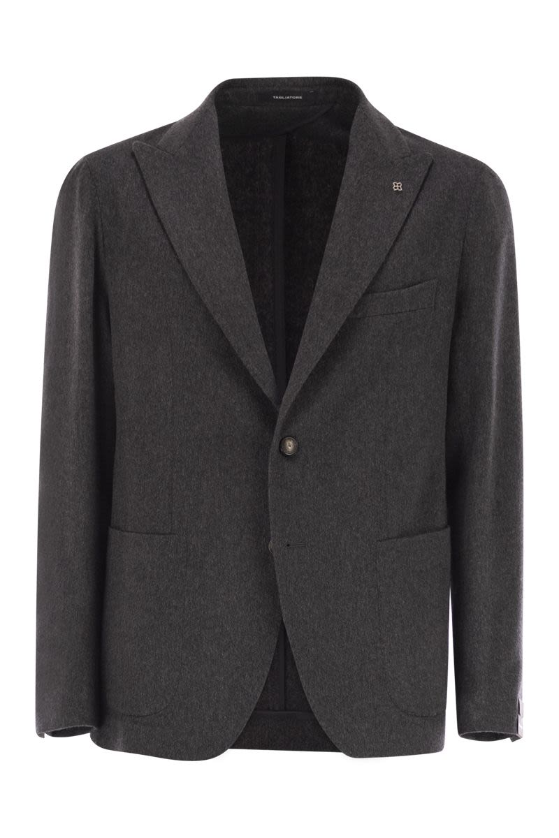 TAGLIATORE Luxury Cashmere and Silk Jacket for Men