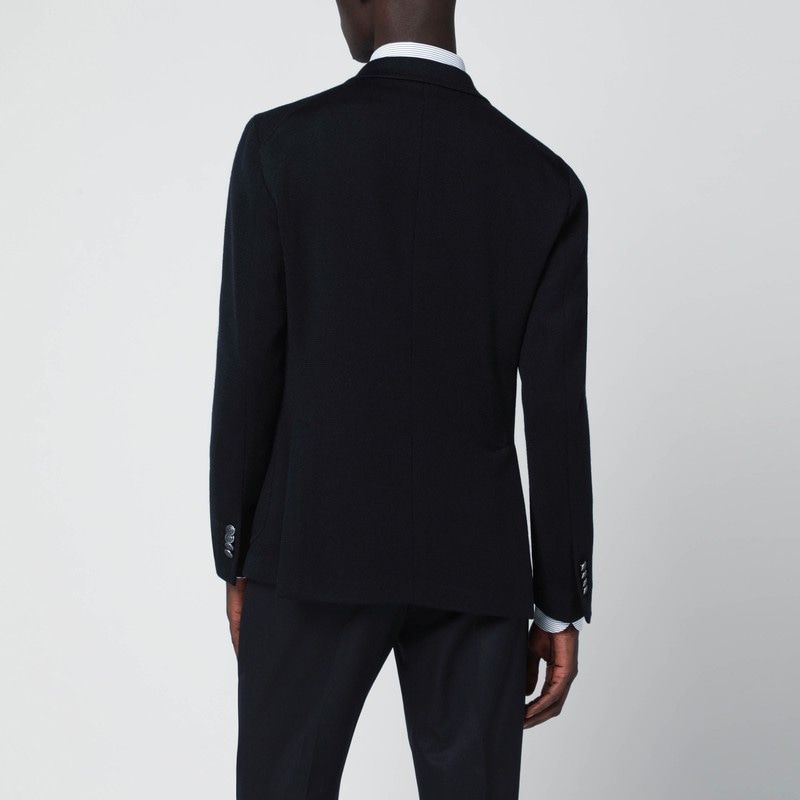 TAGLIATORE Double-Breasted Wool Blend Jacket