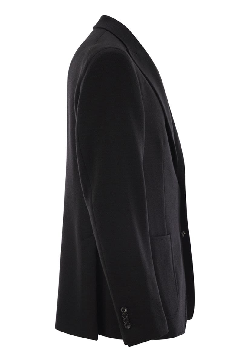 TAGLIATORE Virgin Wool Blend Jacket for Men - Regular Fit