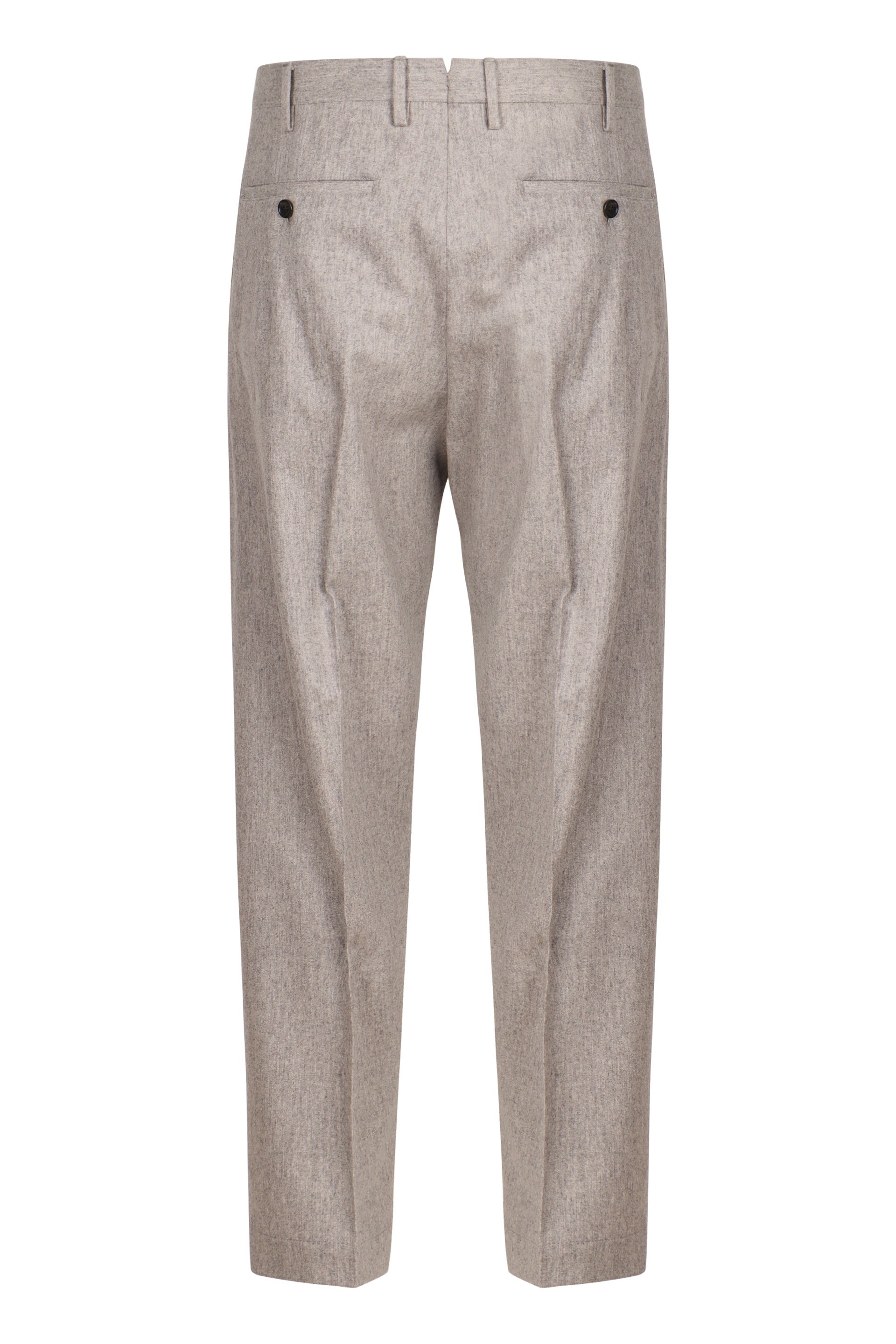 SLOWEAR Cotton Trousers with Side and Back Pockets for Men