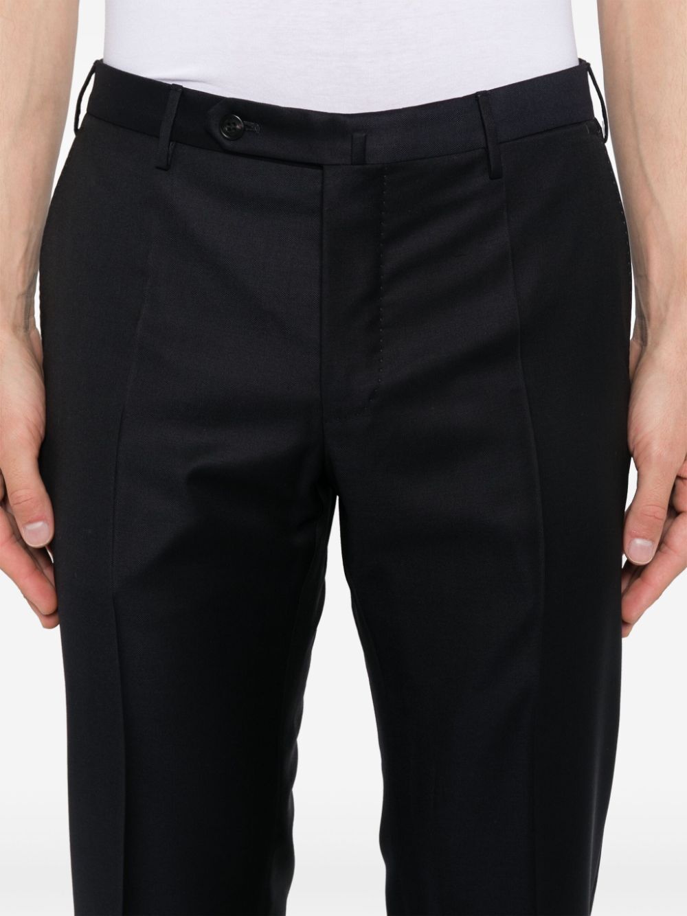 INCOTEX Men's Wool Trousers - Style and Comfort for FW24